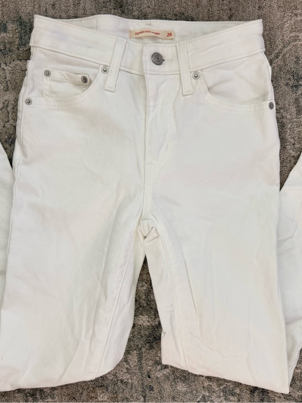 Levi's White Women’s Skinny Jeans